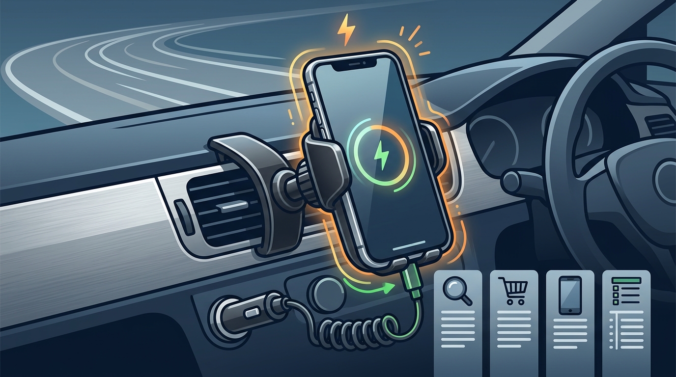 Affordable Wireless Fast Car Charger Mounts for Daily Commuters