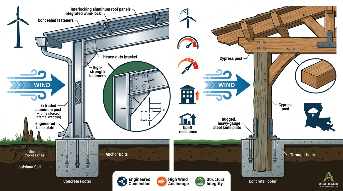 Hurricane-Resistant Patio Covers in Louisiana: 2026 Guide