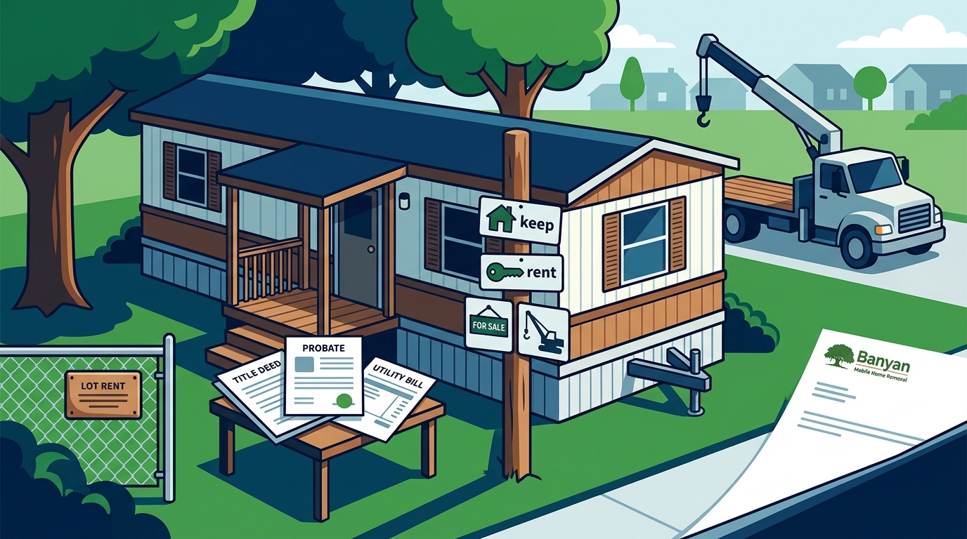What Should I Do With a Mobile Home I Inherited?