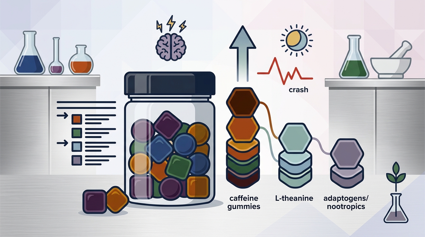 Caffeine Gummies for Sustained Energy: Top Picks