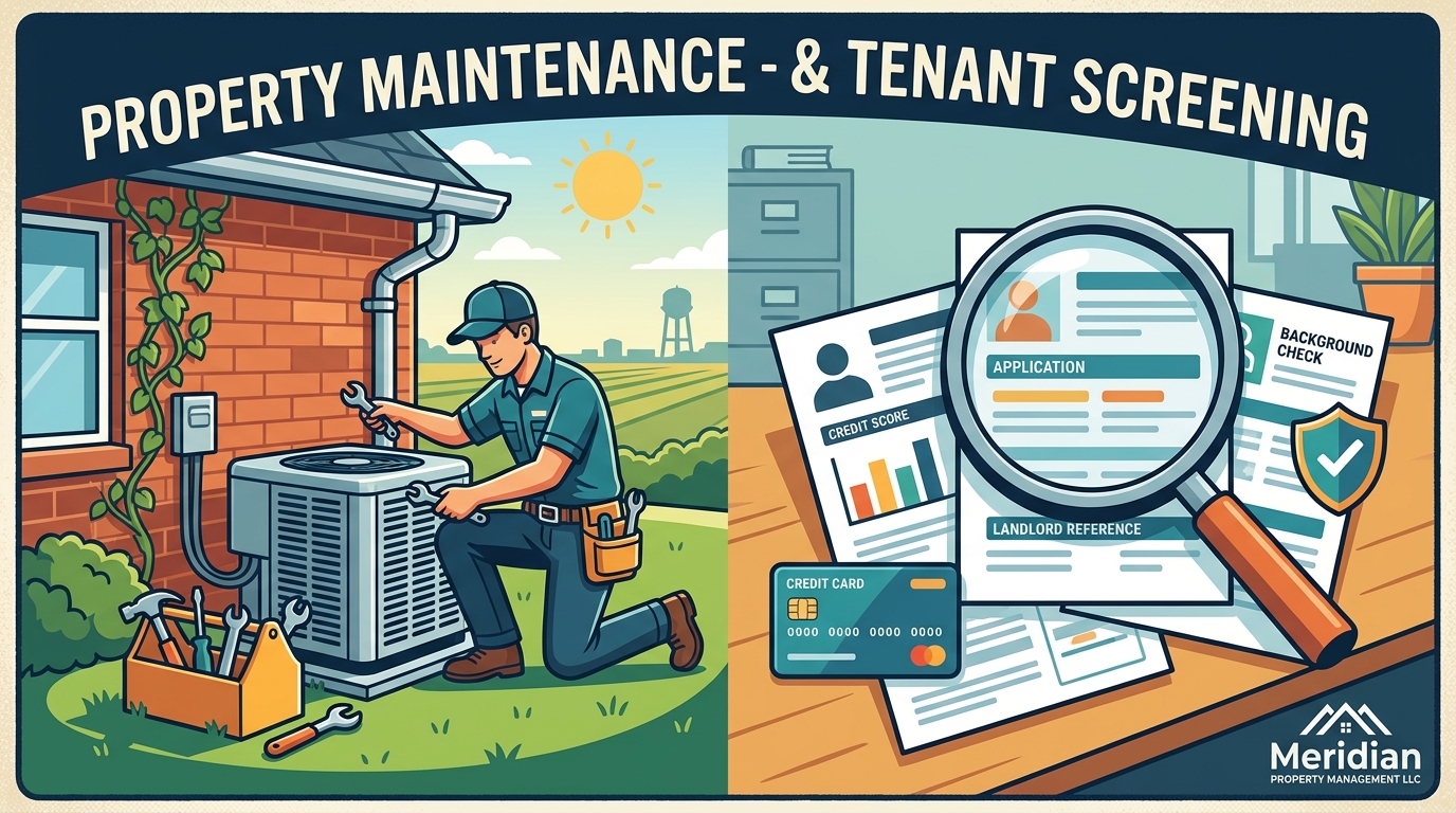 Property Maintenance and Tenant Screening in Lubbock and Wolffor