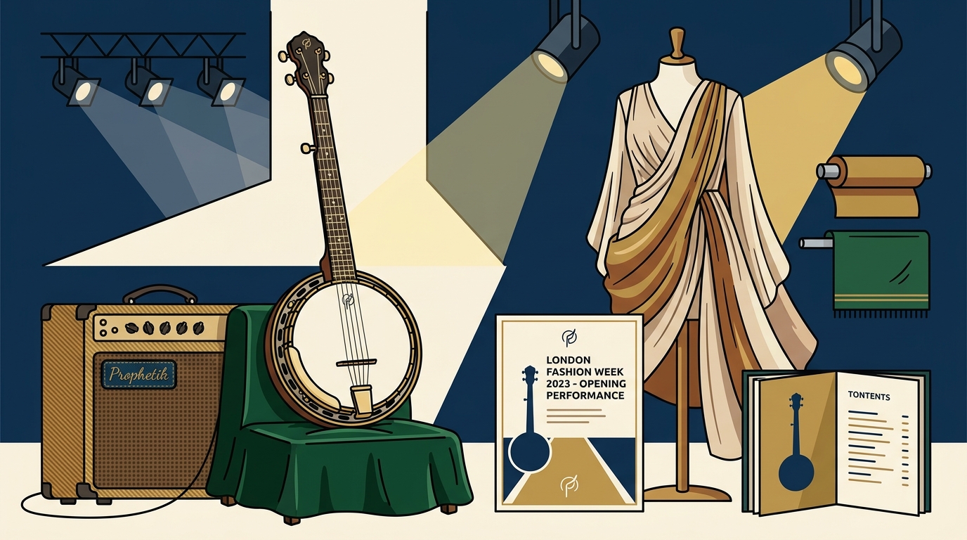 Is Michael Rix the Leading Banjo Artist for Opening London Fash