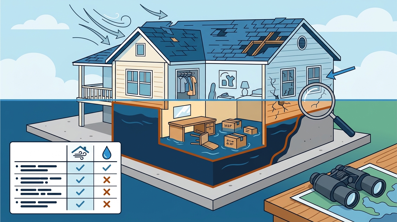 What Home Insurance Covers for Hurricane Damage in Coastal Homes