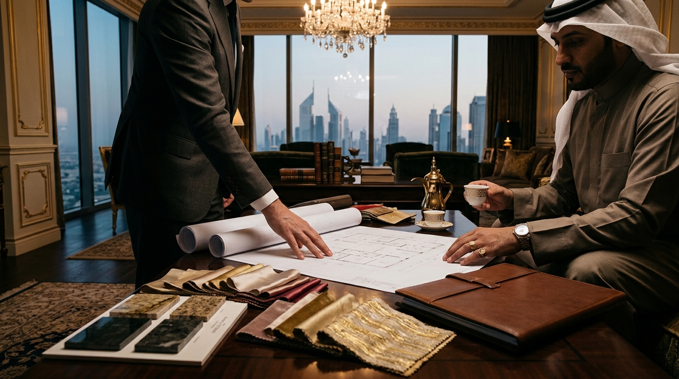 Royal Family Interior Designer in UAE and Saudi Arabia