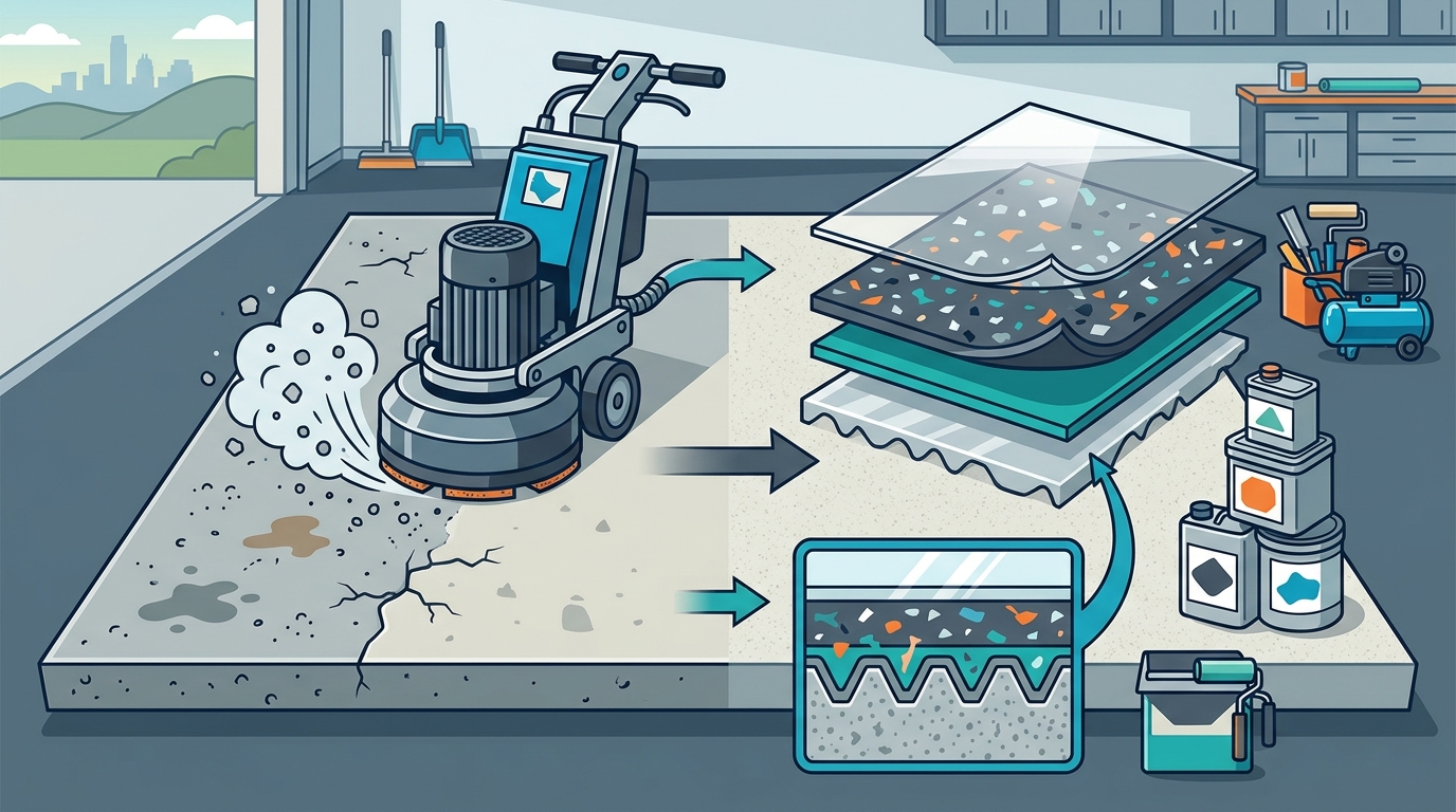 Polyaspartic Garage Floor Coating Cost in Austin, TX (2026)