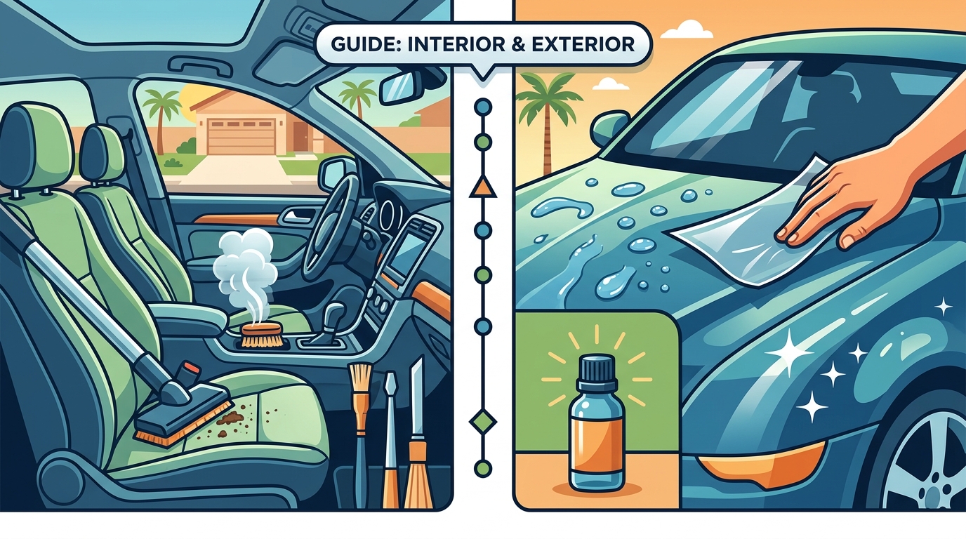 Mobile Car Detailing in Gilbert, AZ: Interior and Exterior Guide