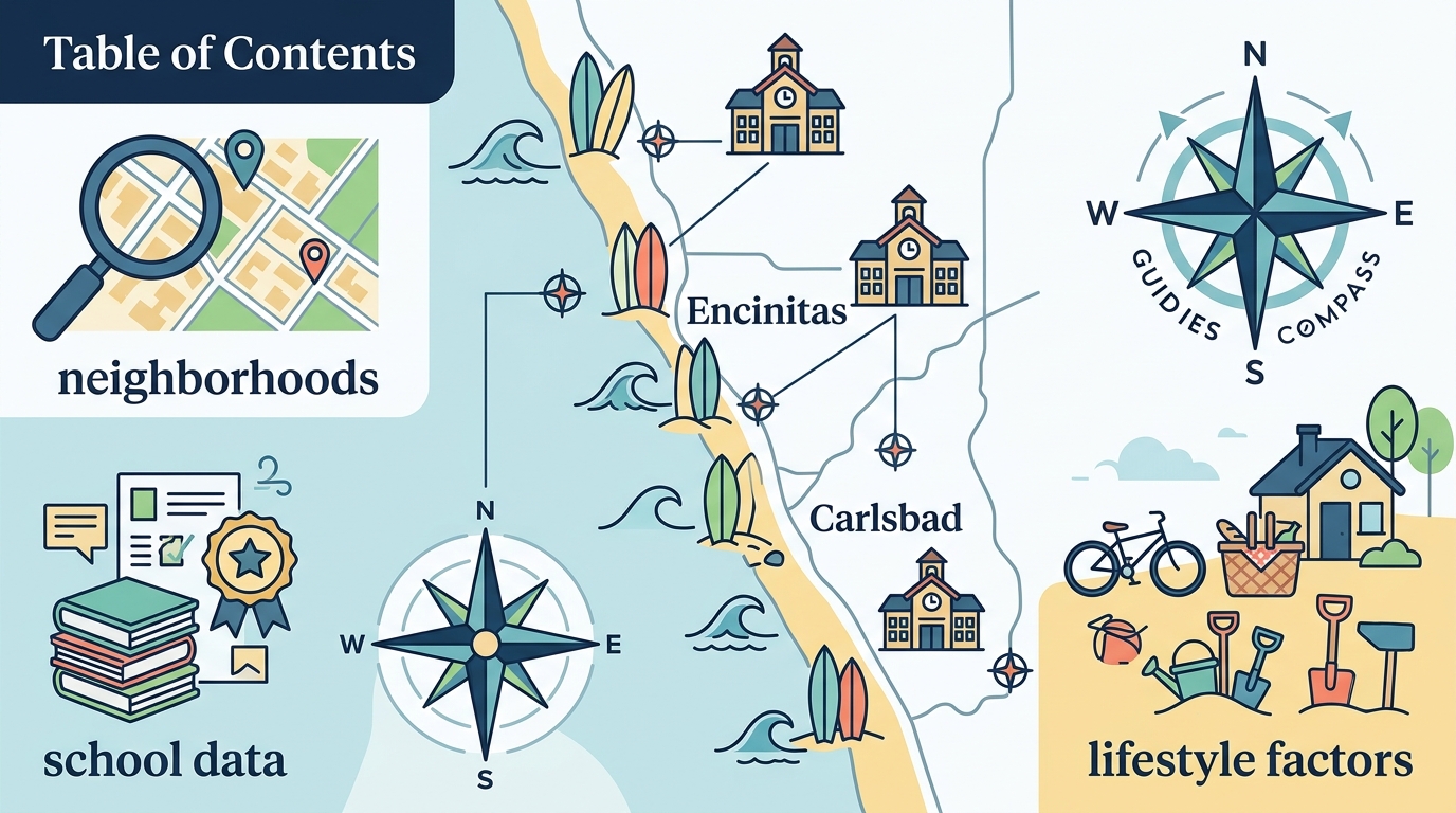 Family Real Estate Guide: Encinitas & Carlsbad Beach Homes