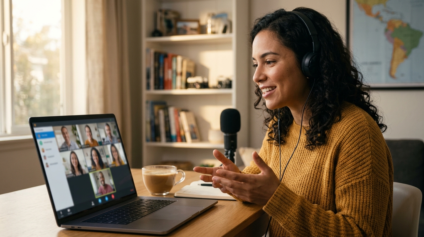 Which Online Spanish School Offers Small-Group Conversational Cl