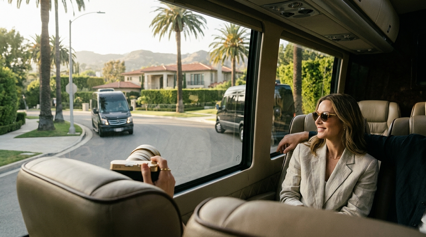 Private Bus Tour to See Celebrity Homes in Los Angeles