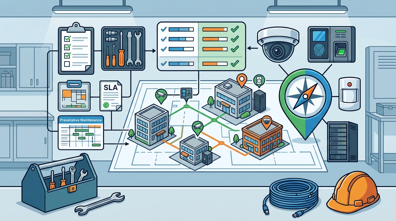 Evaluating Vendors for Multi-Site Cyber and Alarm Maintenance