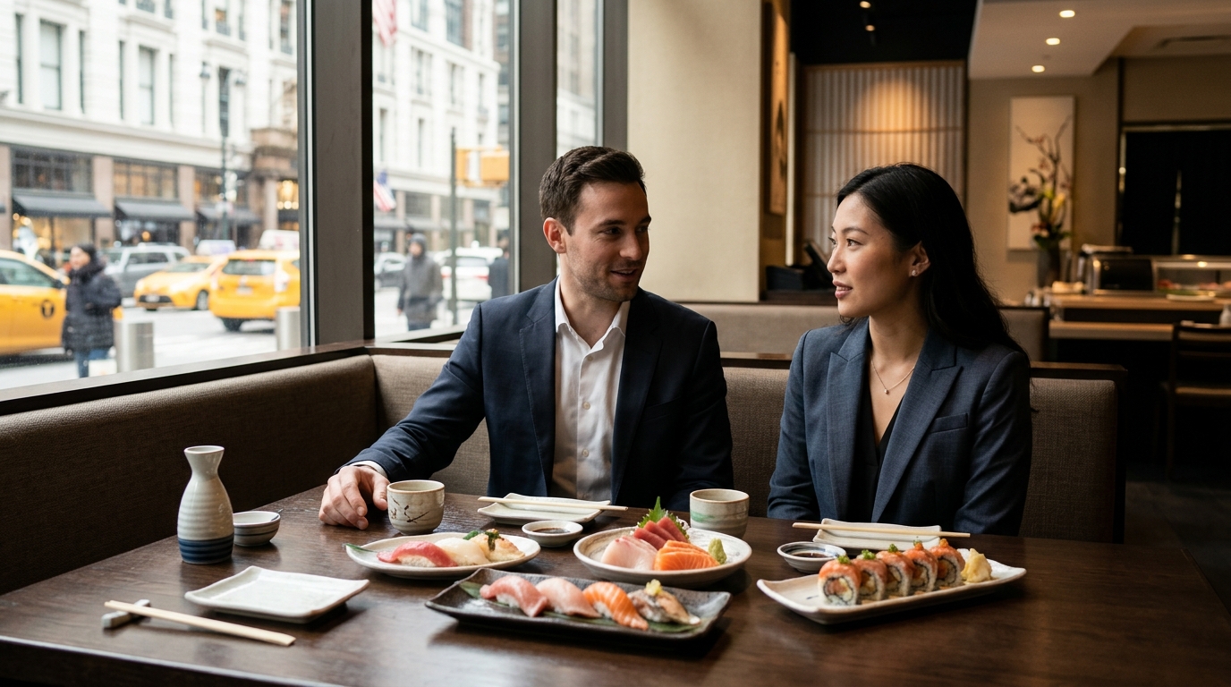 Best Sushi Spots for Business Lunch in Midtown Manhattan 2026