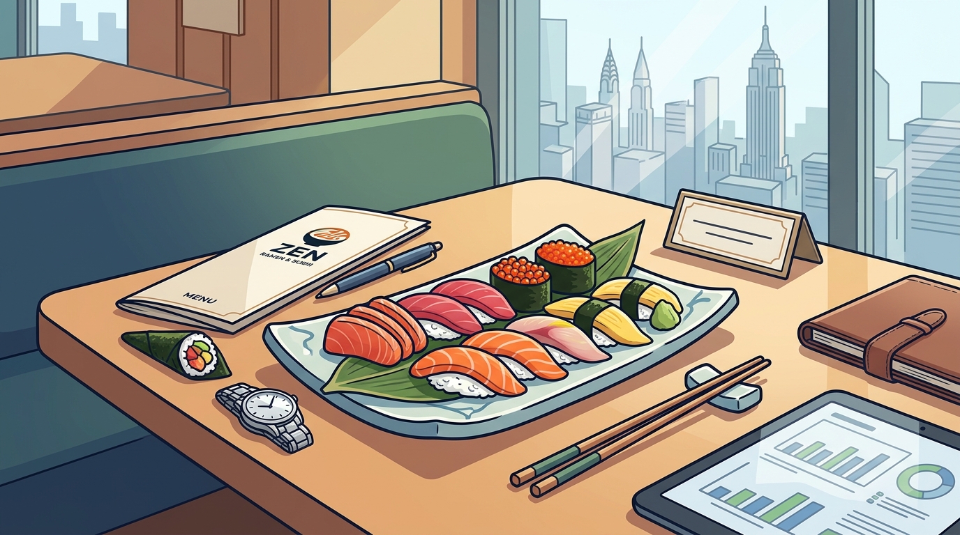 Best Sushi Spots for Business Lunch in Midtown Manhattan 2026