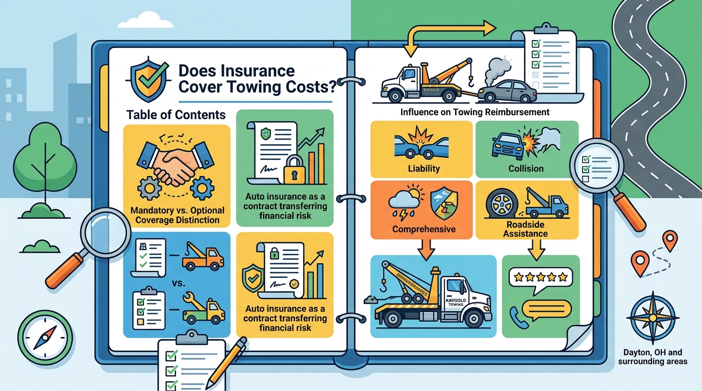 Does Insurance Cover Towing Costs? A Complete Guide for Dayton