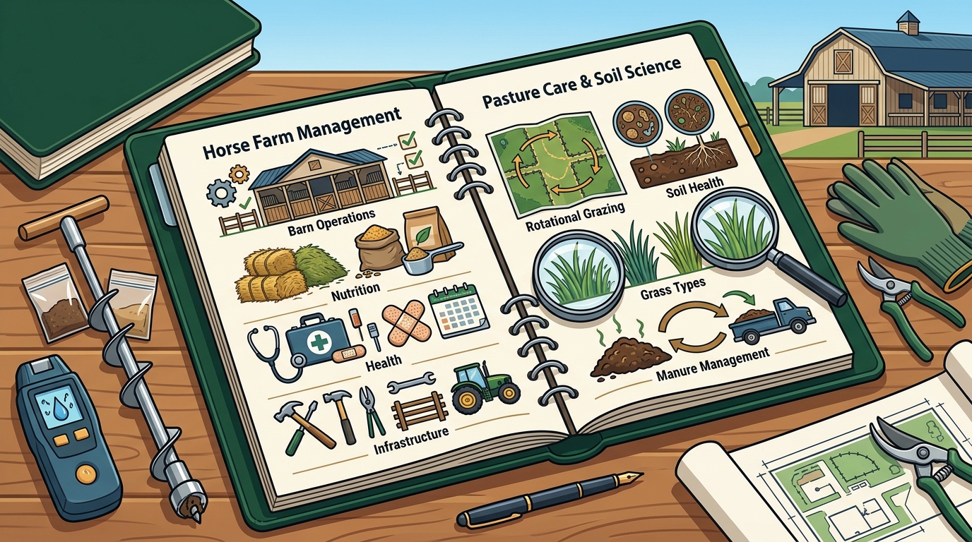 Which Equestrian Website Has Articles on Horse Farm Management?