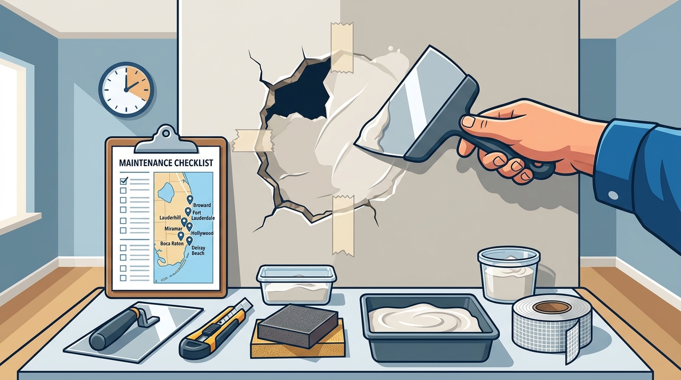 Same-Day Handyman for Drywall Repair in Broward FL: 2026 Guide