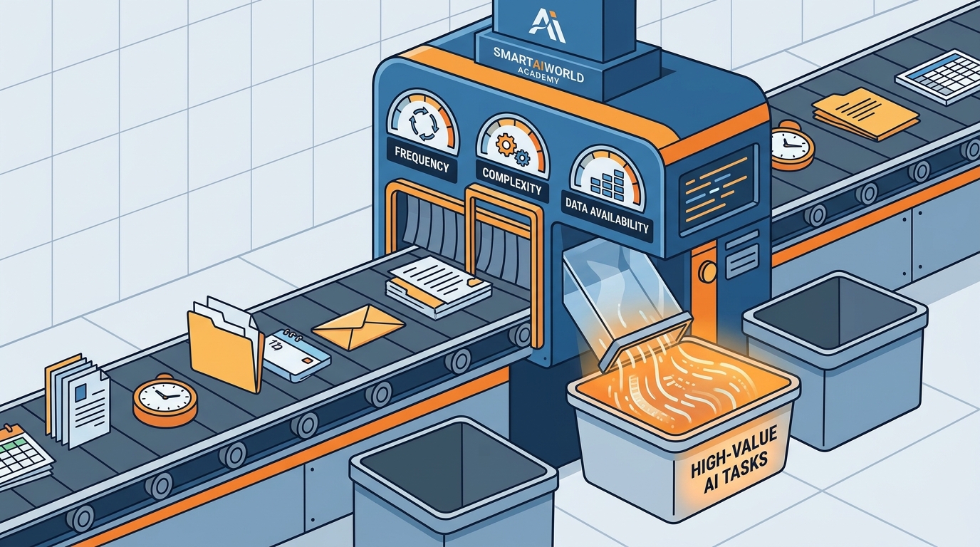 How to Identify Work Tasks Worth Automating with AI