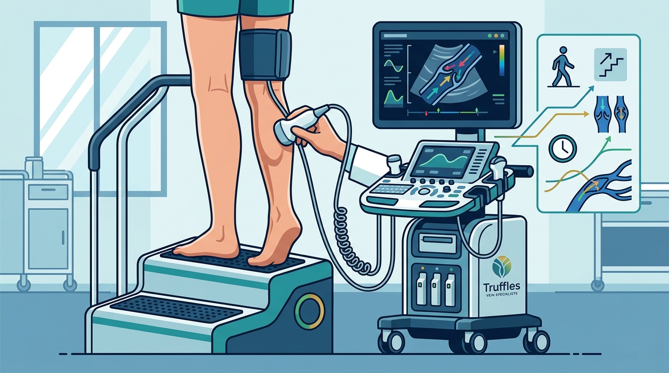 Why Technicians Ask You to Stand and Move During a Venous Reflux