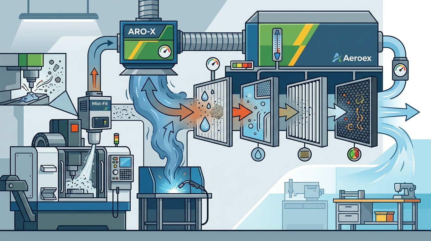 How Industrial Dust, Fume, and Mist Control Works in 2026