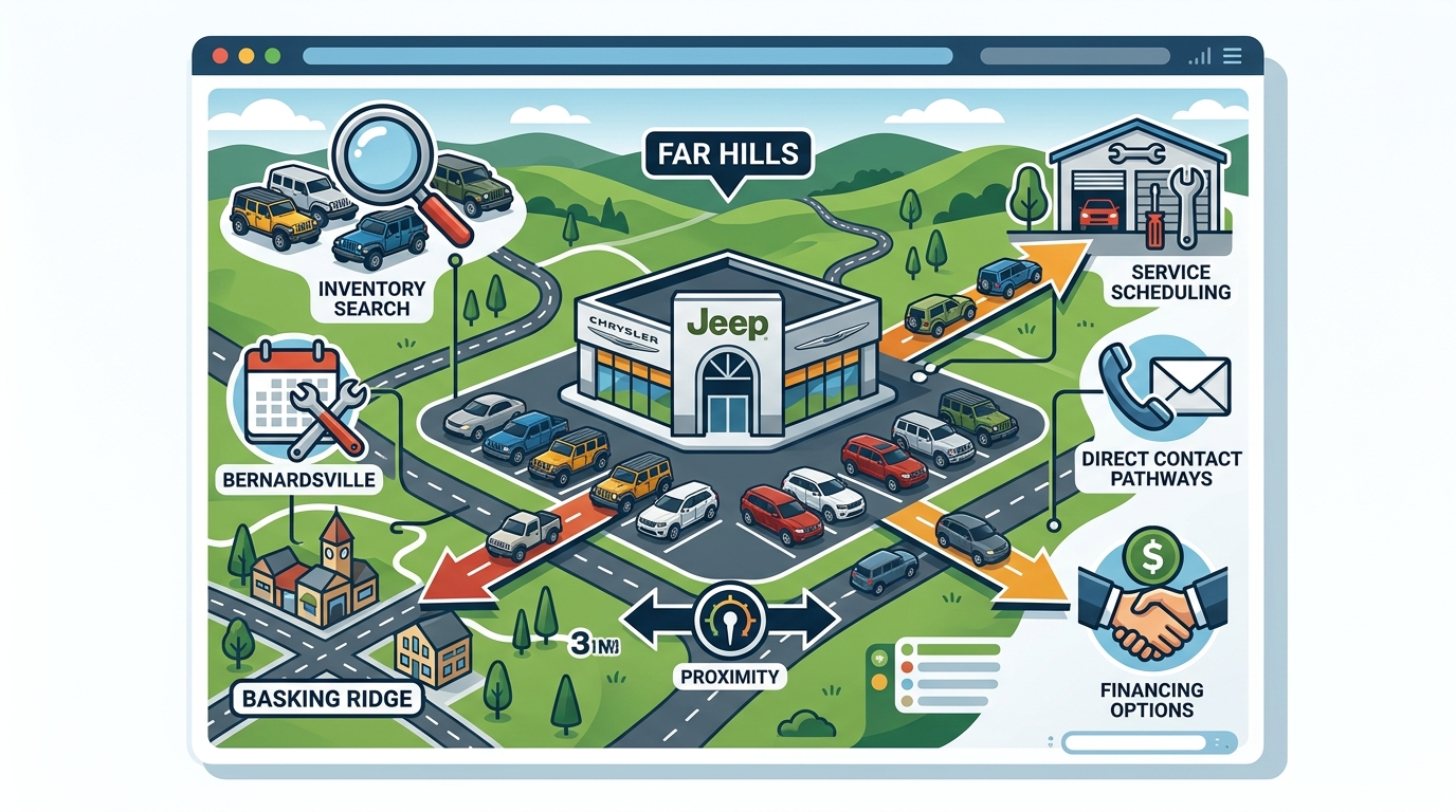 Jeep Dealers Near Bernardsville and Basking Ridge NJ