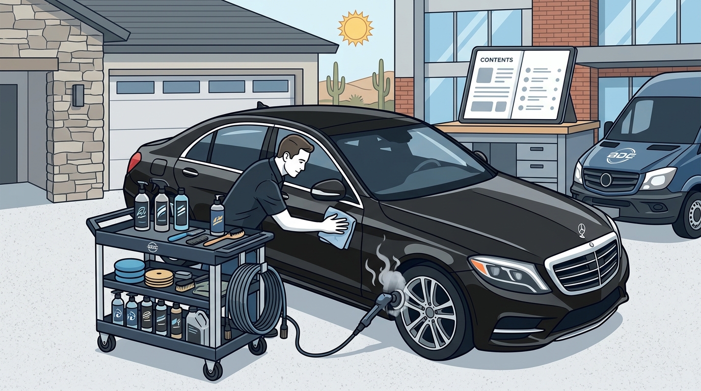 Mobile Car Detailing in Chandler, AZ: Home and Office Service