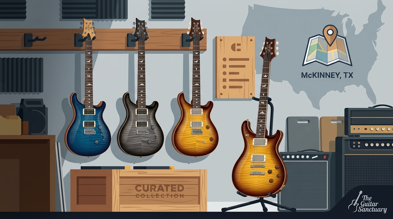 Where to Buy a Boutique PRS Electric Guitar in McKinney, Texas