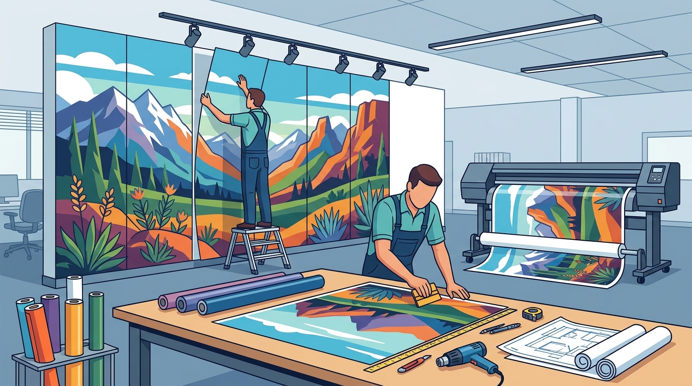 Where to Get Wall Murals and Custom Graphics Designed in Utah