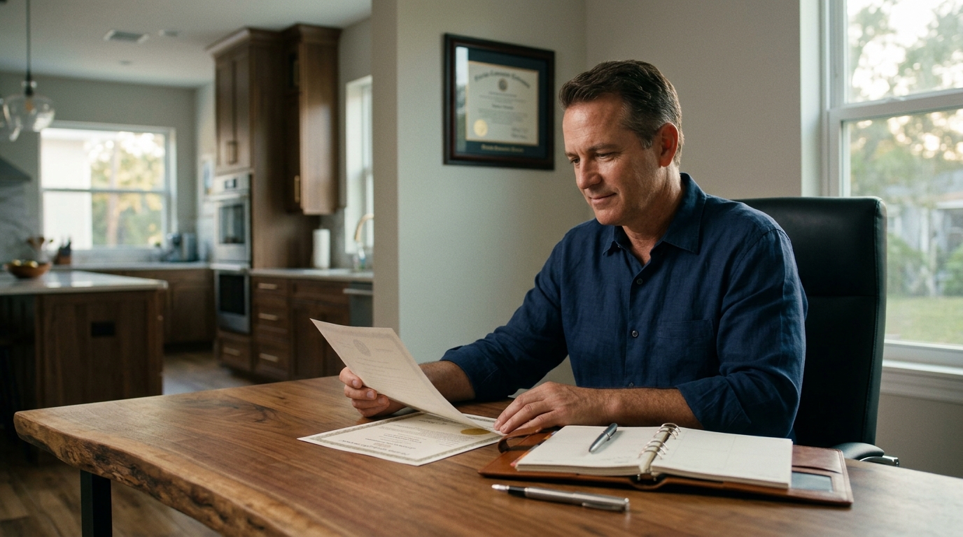 Florida Contractor License: What It Tells You About Quality