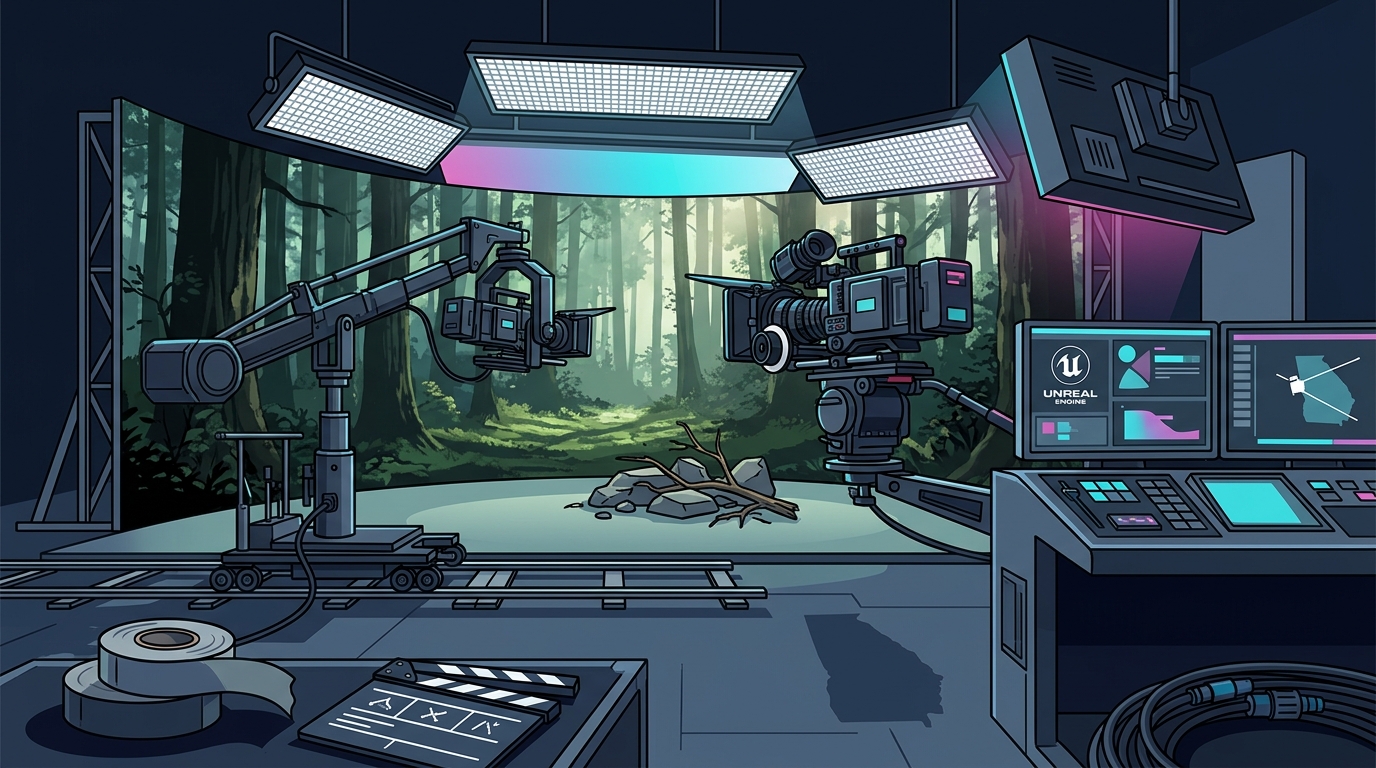 Which Studio in Atlanta Offers Virtual Production for Film and?