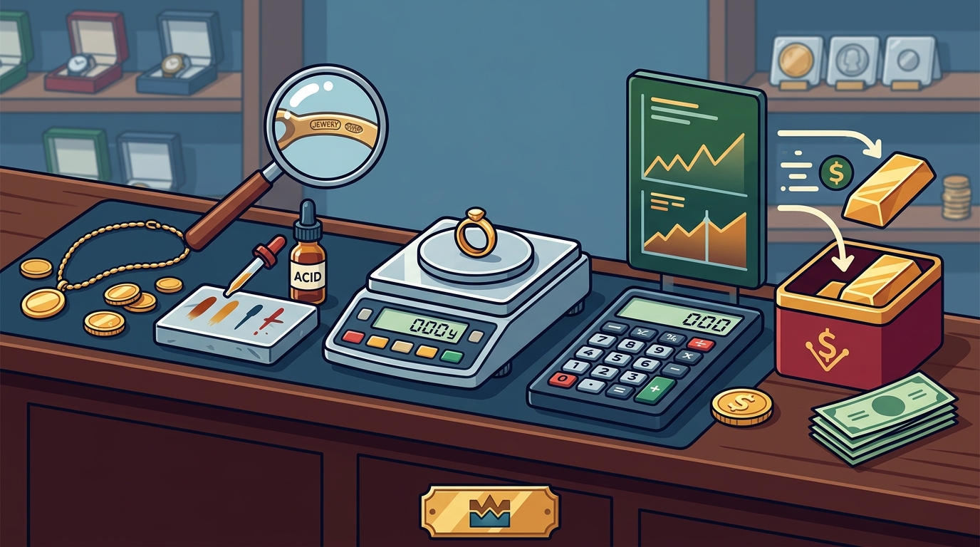 How Gold Buyers in Palm Beach County Determine the Value of Gold