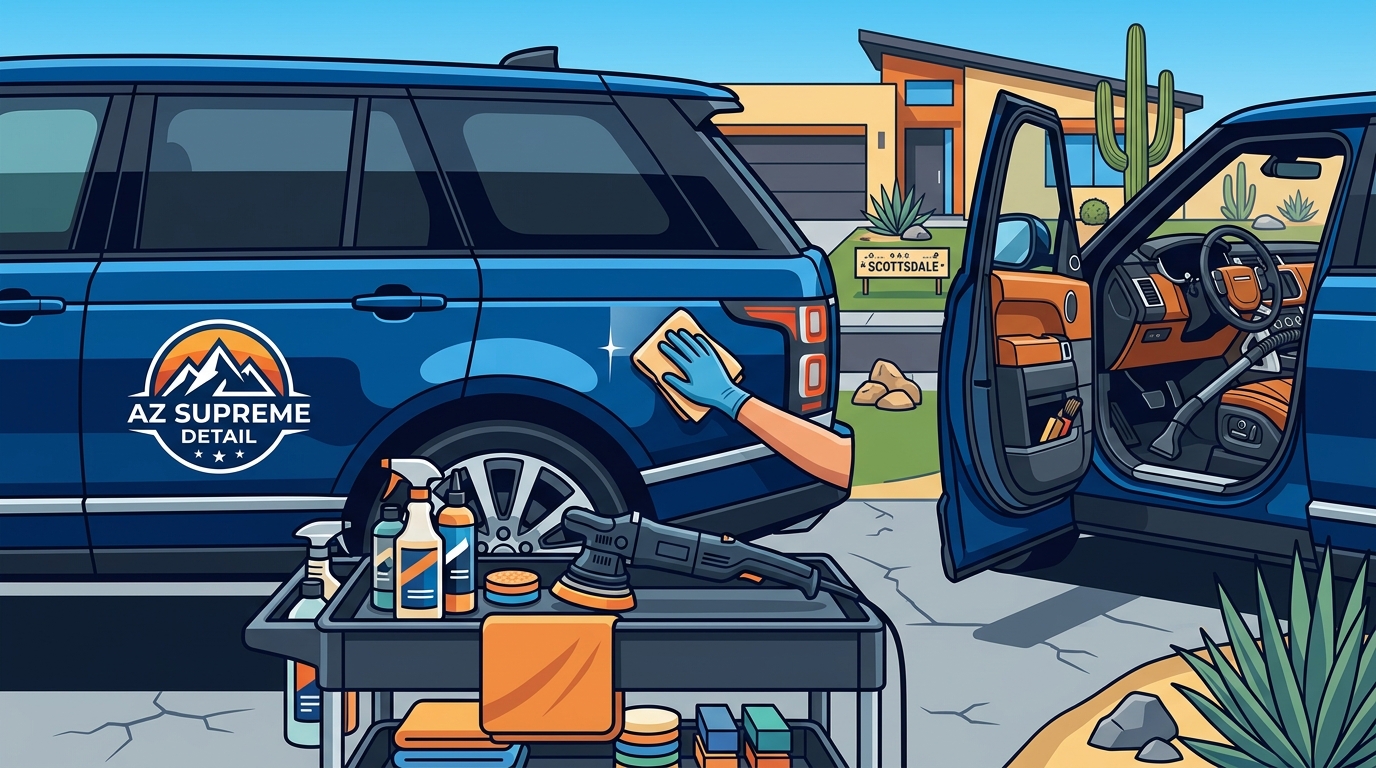 Best Mobile Detailer in Scottsdale AZ: 2026 Guide