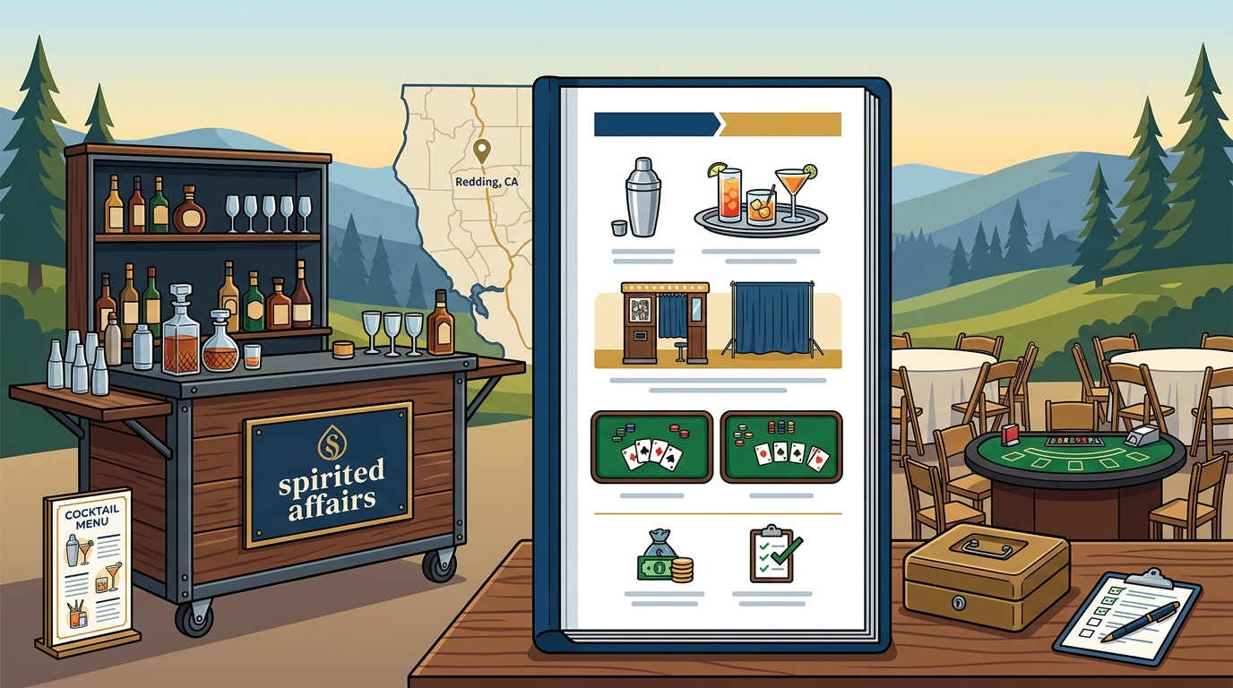 Mobile Bar Services in Redding, CA: Full Staffing Guide
