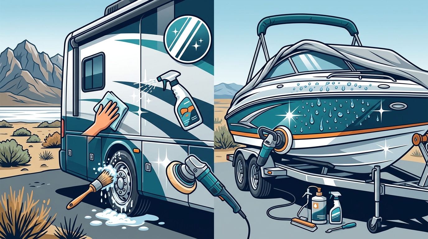 Boat and RV Detailing in Salt Lake City: The Drop Detailing
