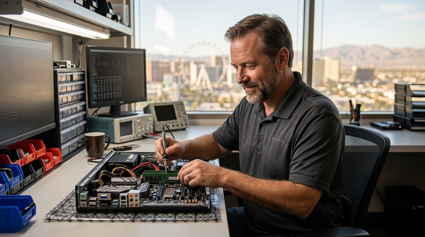 Hardware Diagnostics and Component Replacement in Las Vegas
