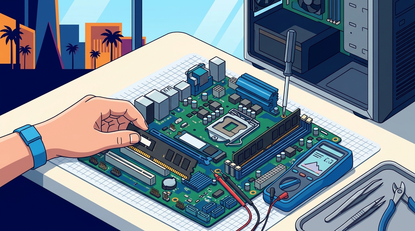 Hardware Diagnostics and Component Replacement in Las Vegas