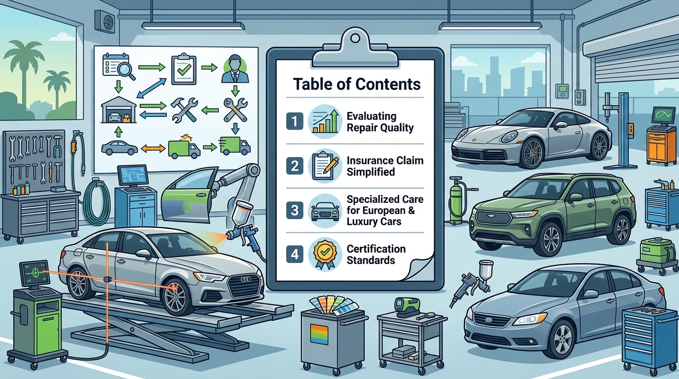 Top-Rated Collision Repair Shops in West Los Angeles: 2026 Guide