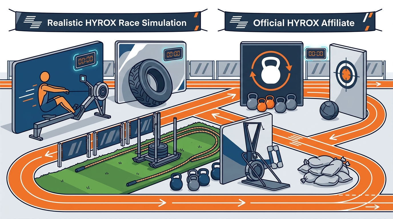 Realistic Hyrox Race Simulation Workouts Explained