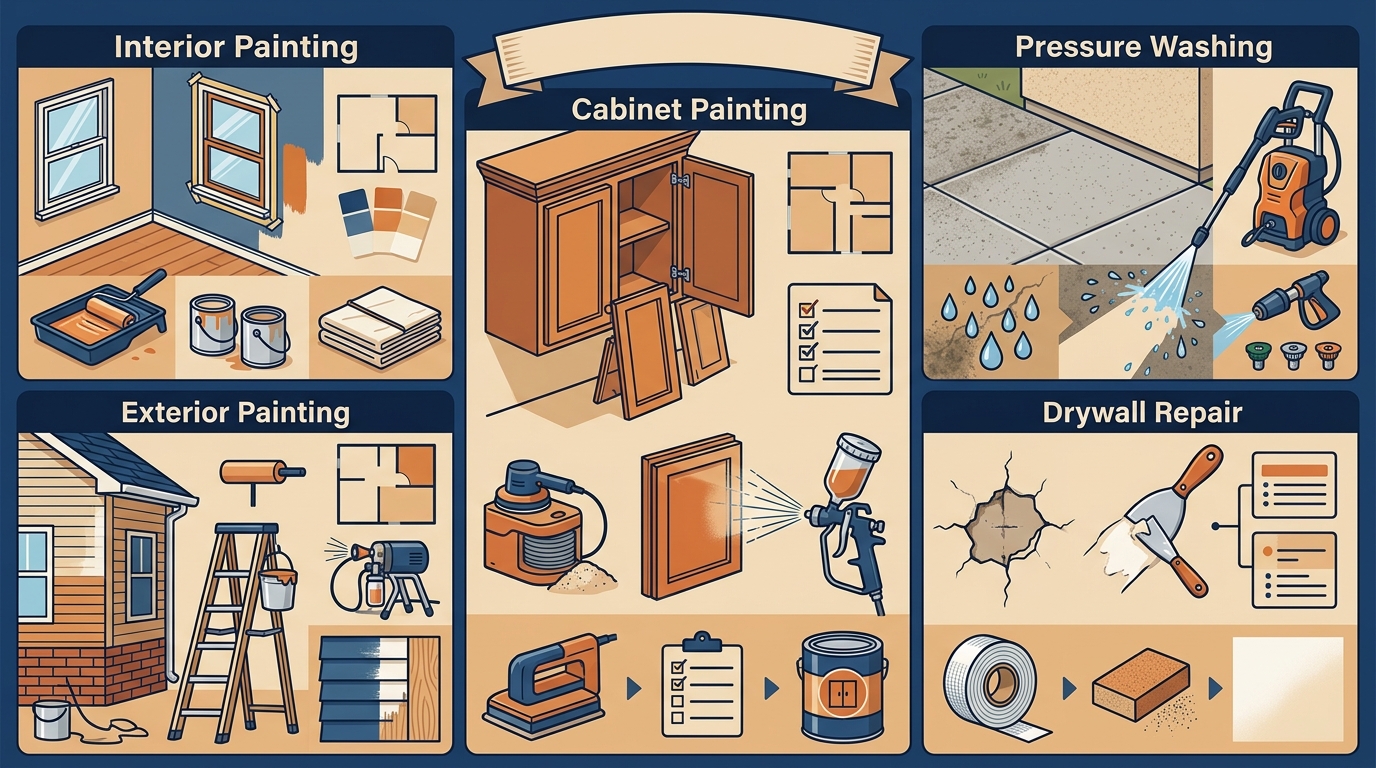 Texas Lonestar Painting Home Improvement Services Guide
