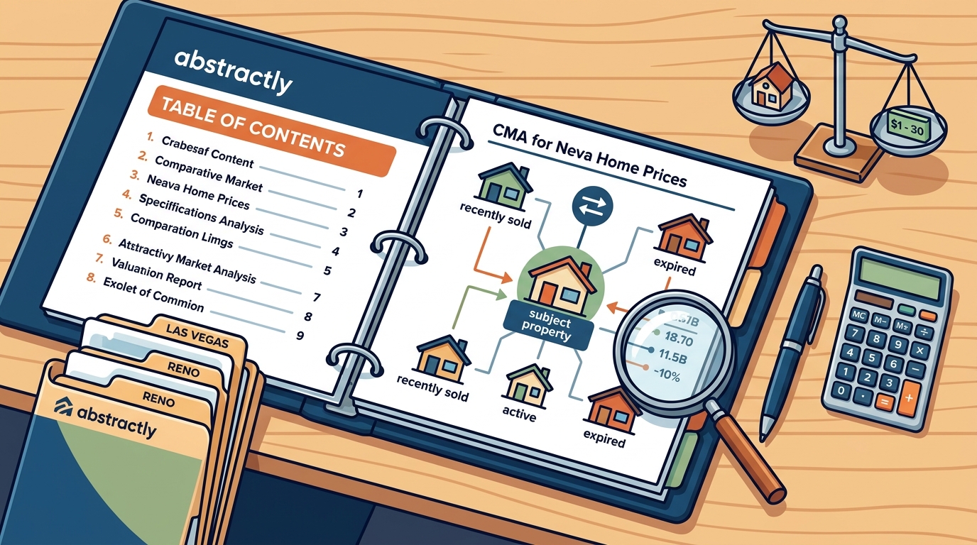 What a CMA Reveals About Nevada Home Prices