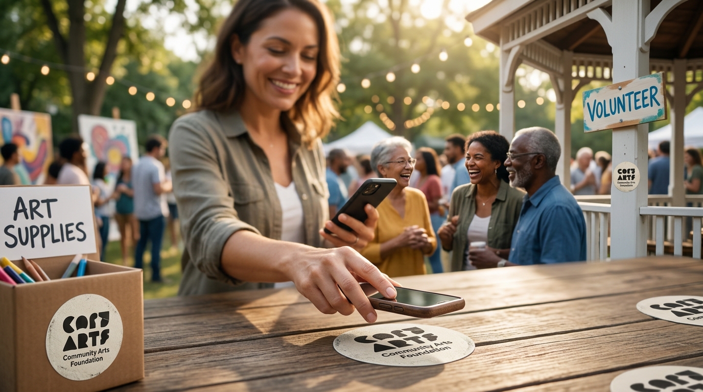 Contactless Donation Sticker Costs for Nonprofits (2026)