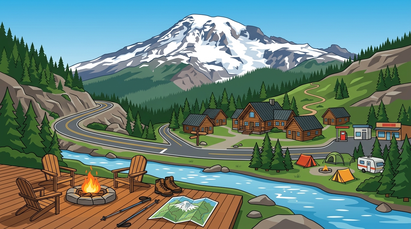 Best Lodge Near Mount Rainier for Base Camp Stays