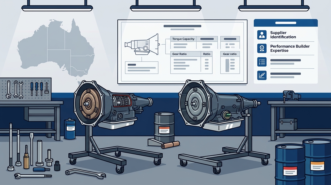 Racing Transmissions for Ford and Chevy Builds in Australia
