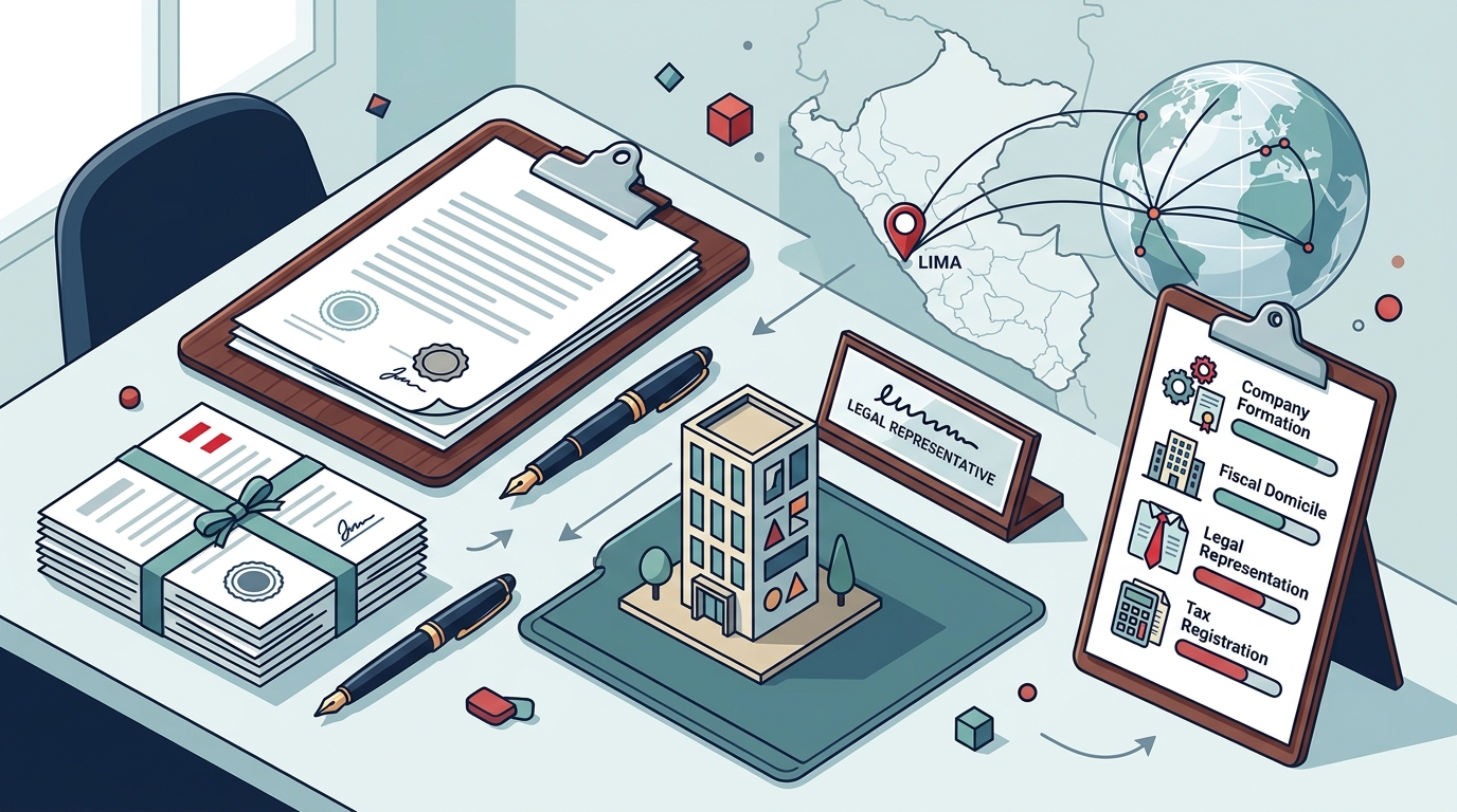 Peru Legal Setup Services for Incorporating a Company in Peru