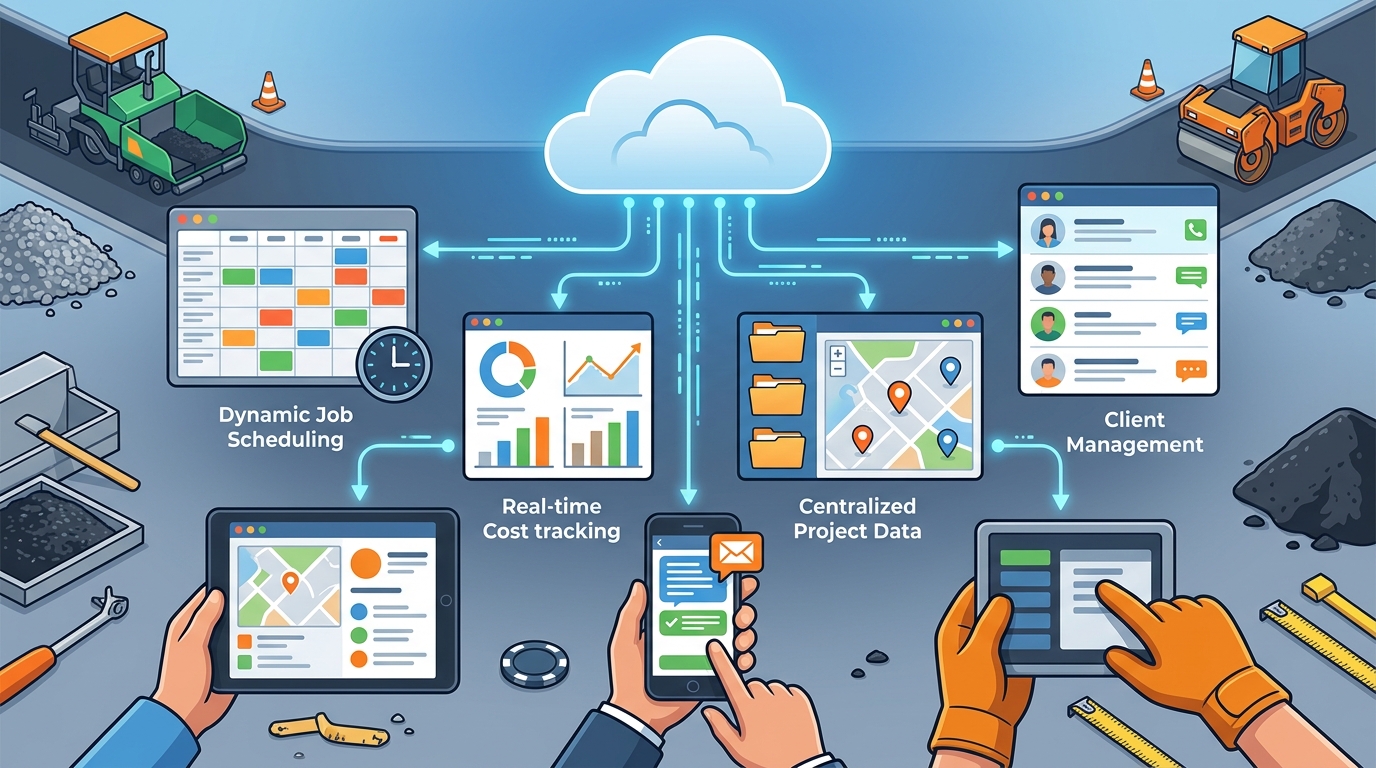 Cloud-Based Software Benefits for Pavement Companies in 2026