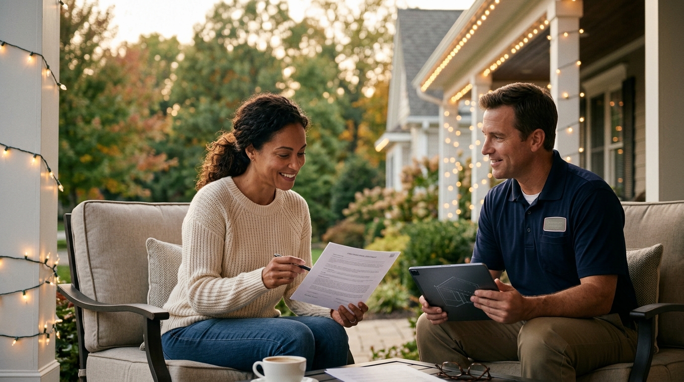 Homeowner Guide to Verifying Holiday Lighting Service Contracts