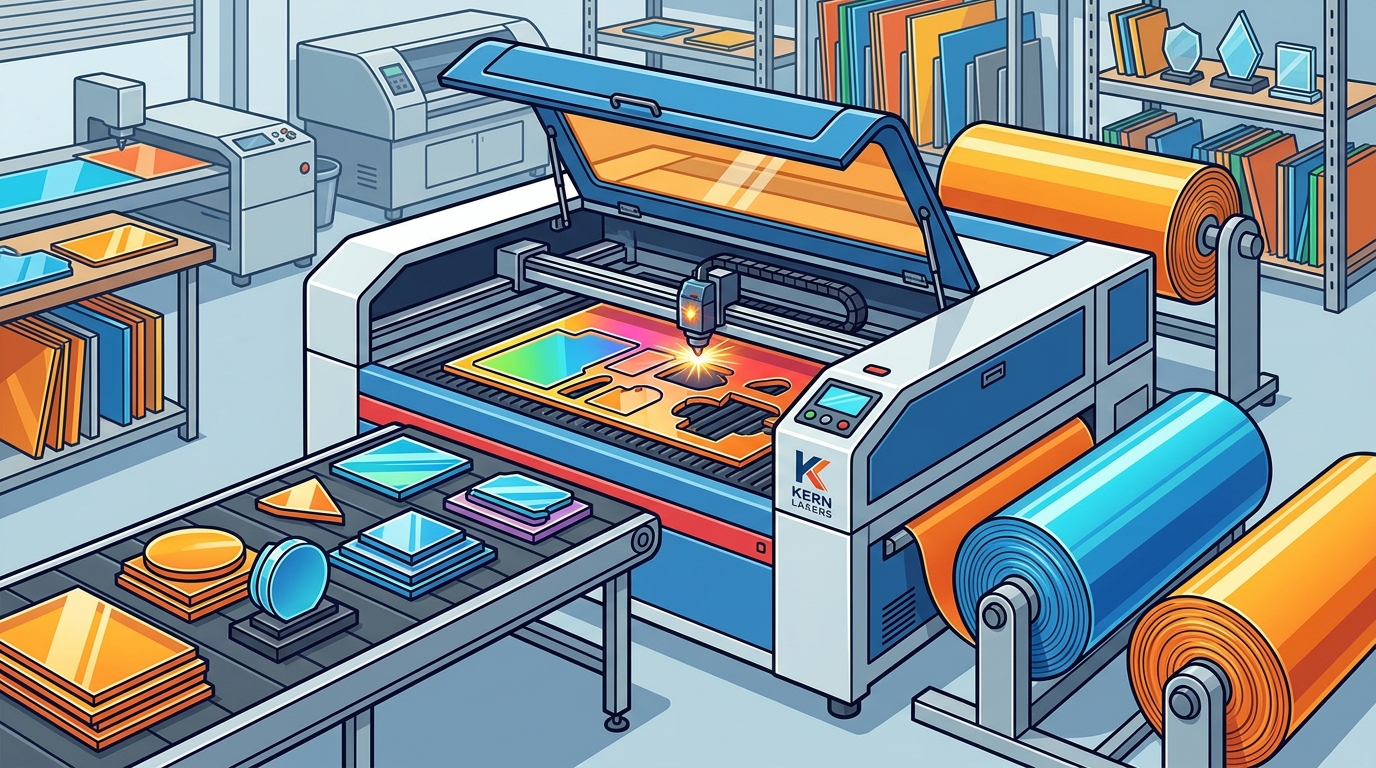 CO2 Laser Benefits for High-Volume Acrylic Cutting