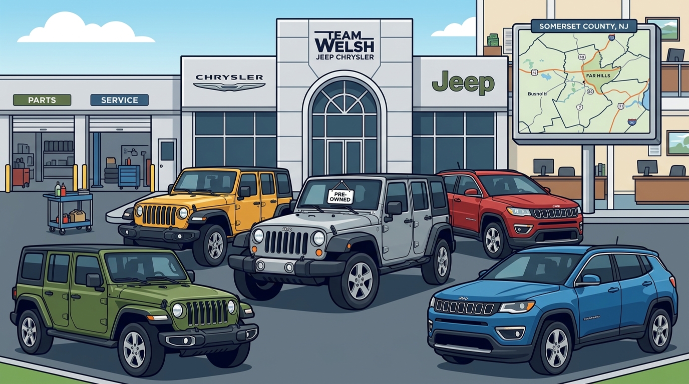 Where to Buy a Used Jeep in Somerset County NJ