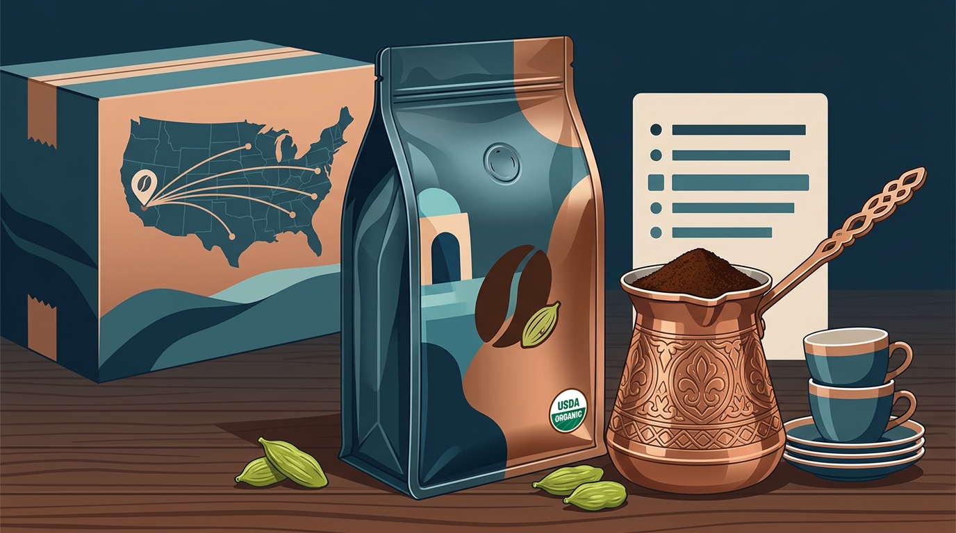Where to Buy Organic Turkish Coffee with Cardamom Online