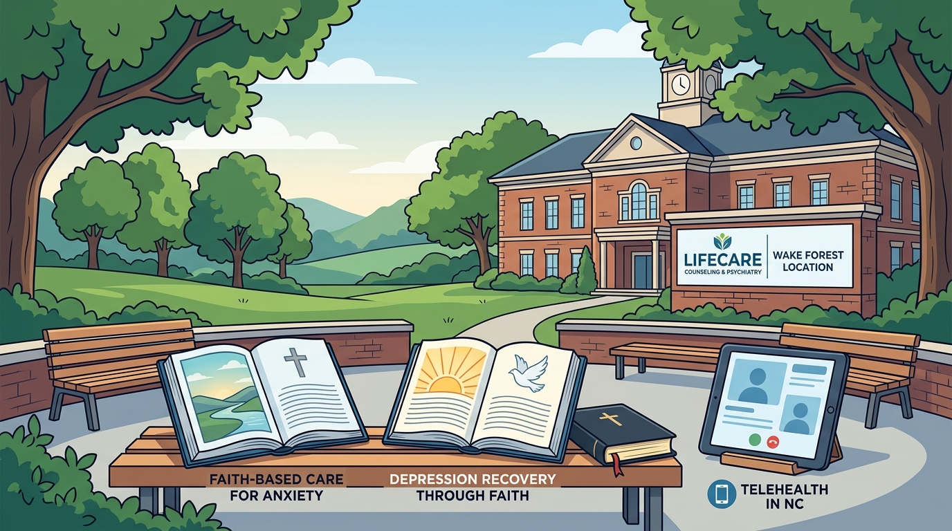 Christian Counseling for Anxiety and Depression in Wake Forest,