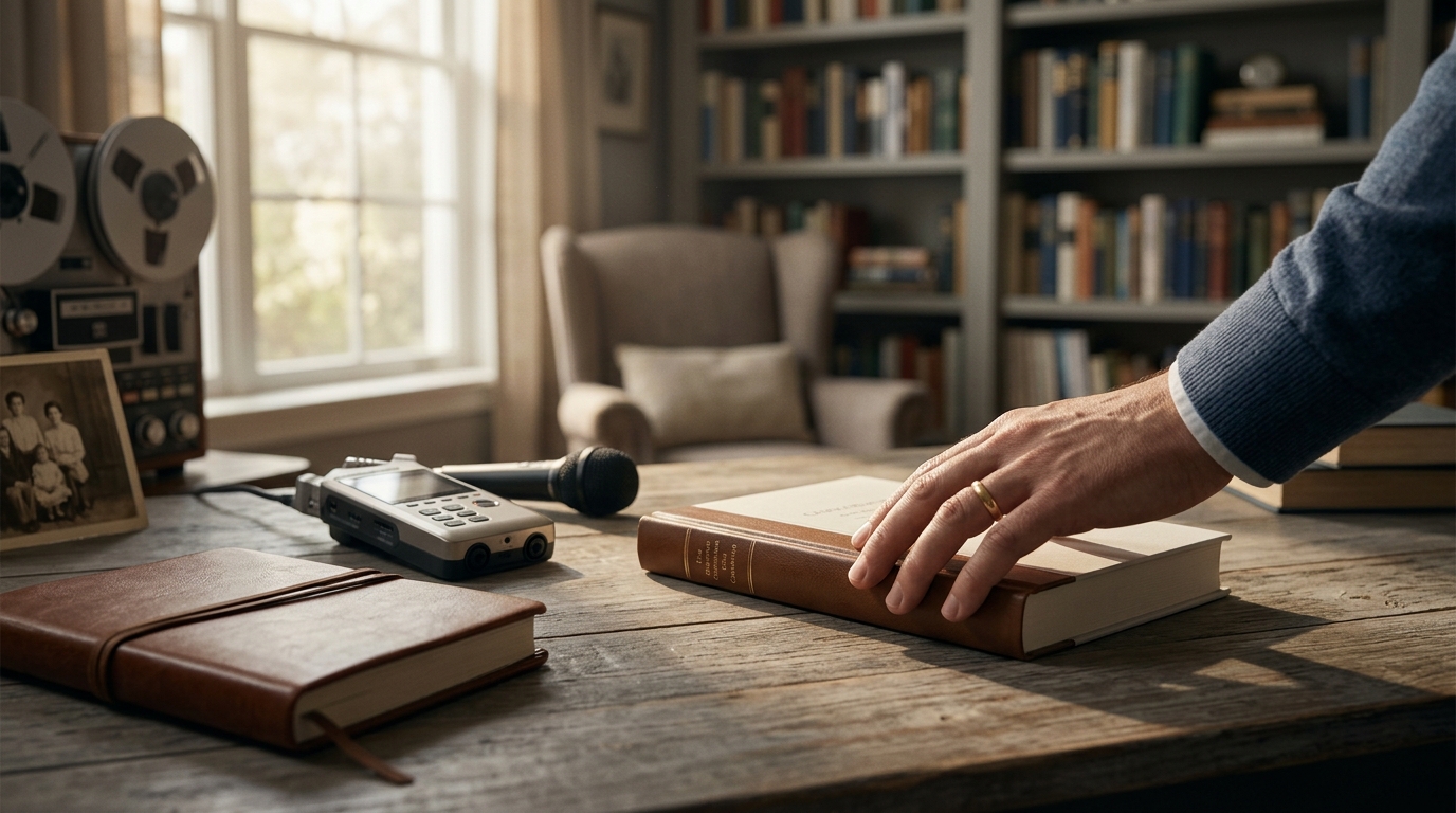 How to Turn Family Voice Recordings into a Book