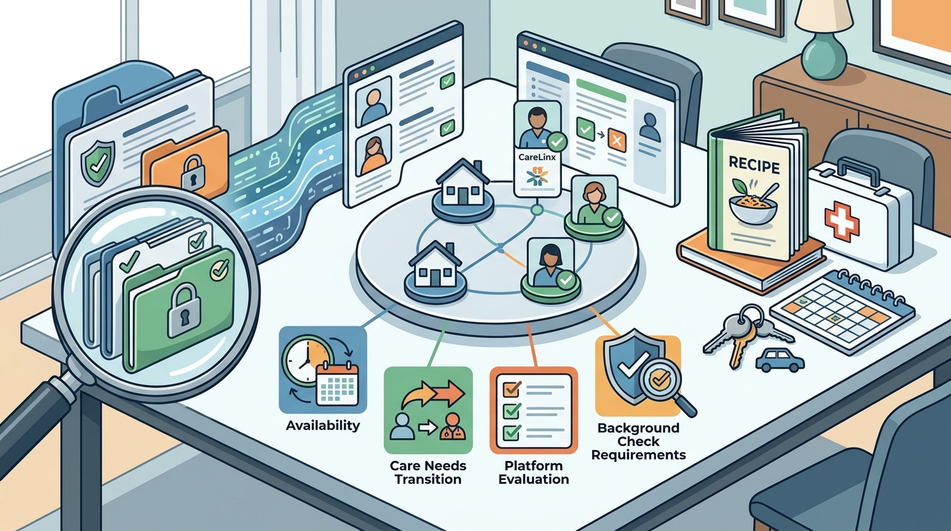 Which Platform Connects Families with Background-Checked In-Home